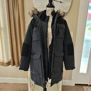 Eddie Bauer Dark Gray Ski & Snow Jacket